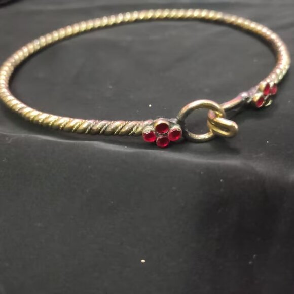 Vintage Afghan Delicate Chokers, Traditional Ethnic Handmade Choker Necklace, - Picture 5 of 8